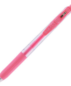 Roler gel 0,5mm sa gumenim gripom (uložak pastelno crveni) Sarasa Clip Milk Zebra 35043 pastelno crveni