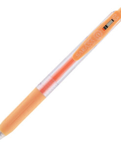 Roler gel 0,5mm sa gumenim gripom (uložak pastelno narandžasti) Sarasa Clip Milk Zebra 35049 pastelno narandžasti