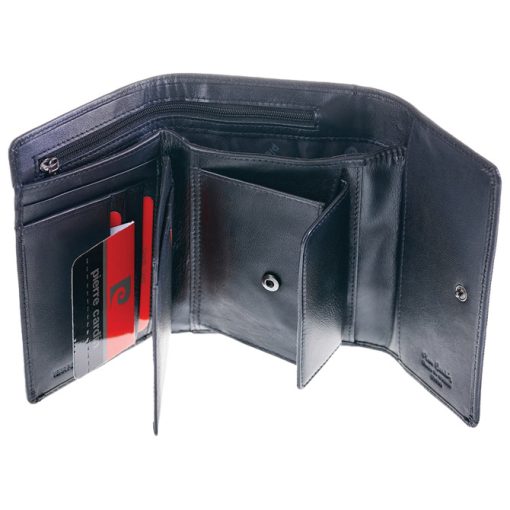 Novčanik kožni ženski srednji sa kopčom Pierre Cardin 6334TILAK130RED crveni - Image 2