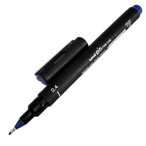 Flomaster 0.4mm PLAVI, Uni-pin 04-200