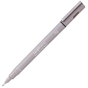 Flomaster 0.5mm SVETLO SIVI, Uni-pin 05-200