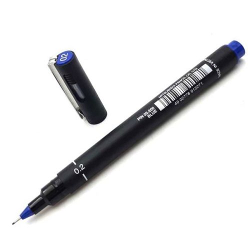 Flomaster 0.2mm PLAVI, Uni-pin 02-200