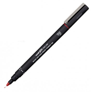 Flomaster 0.3mm CRVENI, Uni-pin 03-200