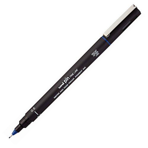 Flomaster 0.5mm PLAVI, Uni-pin 05-200