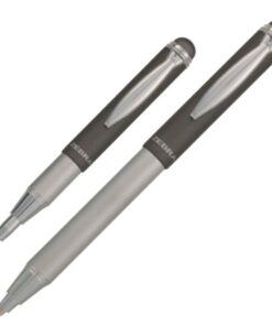 Olovka hemijska teleskopska 0,7mm bez kutije Stylus Metallic Zebra 46619 tamno siva