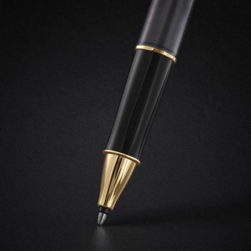 Roler olovka Parker Royal Sonnet Grey Gold Trim - Image 2