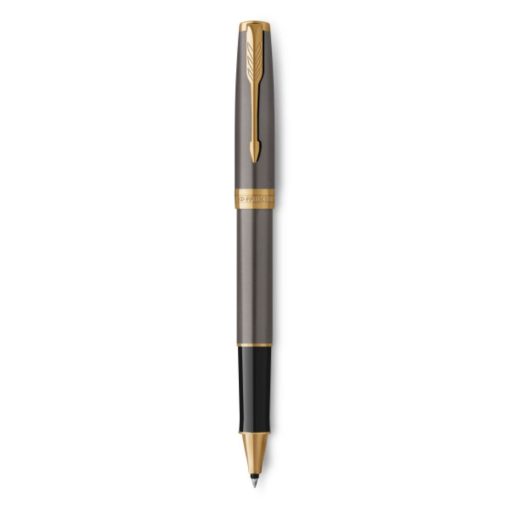 Roler olovka Parker Royal Sonnet Grey Gold Trim - Image 5