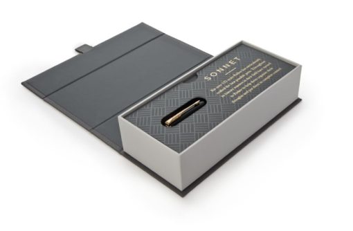 Roler olovka Parker Royal Sonnet Black GT - Image 2