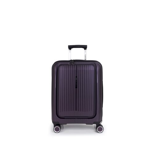 Kofer mali (kabinski) sa odeljkom za laptop PROŠIRIVI 40x55x22/25cm Brooklyn 41,7/47,4 l-3,1 kg metalik ljubičasta Gabol