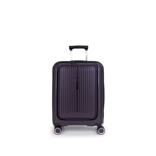 Kofer mali (kabinski) sa odeljkom za laptop PROŠIRIVI 40x55x22/25cm Brooklyn 41,7/47,4 l-3,1 kg metalik ljubičasta Gabol