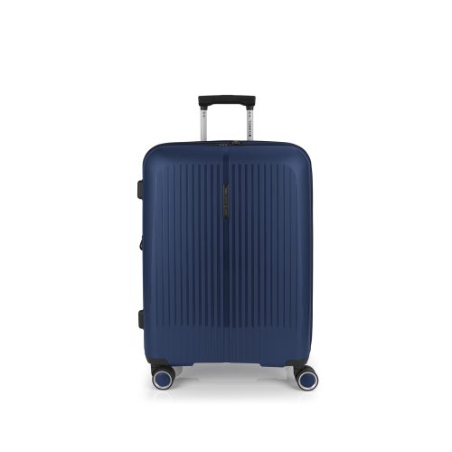 Kofer srednji PROŠIRIVI 45x65x27/30cm Brooklyn 70/77,8 l-3,4 kg metalik plava Gabol