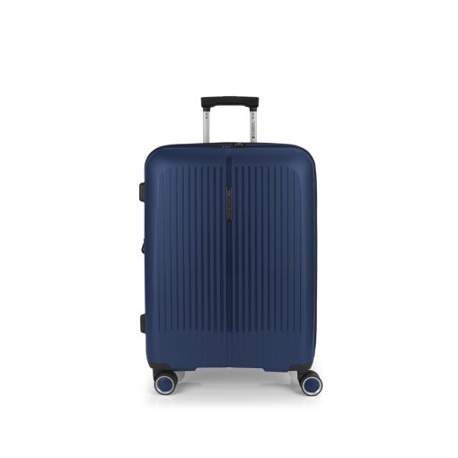 Kofer srednji PROŠIRIVI 45x65x27/30cm Brooklyn 70/77,8 l-3,4 kg metalik plava Gabol