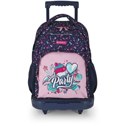 Ranac školski sa točkićima RASKLOPIV 34x46x20 cm 23 l - 1,8 kg Party Gabol