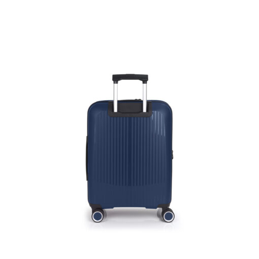 Kofer mali (kabinski) sa odeljkom za laptop PROŠIRIVI 40x55x22/25cm Brooklyn 41,7/47,4 l-3,1 kg metalik plava Gabol - Slika 3