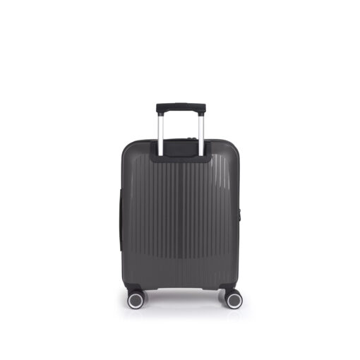 Kofer mali (kabinski) sa odeljkom za laptop PROŠIRIVI 40x55x22/25cm Brooklyn 41,7/47,4 l-3,1 kg metalik siva Gabol - Slika 3