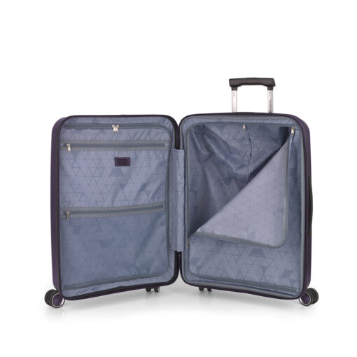 Kofer srednji PROŠIRIVI 45x65x27/30cm Brooklyn 70/77,8 l-3,4 kg metalik ljubičasta Gabol - Slika 5