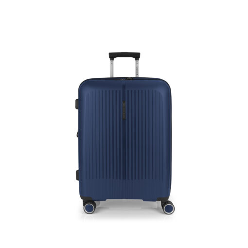 Kofer srednji PROŠIRIVI 45x65x27/30cm Brooklyn 70/77,8 l-3,4 kg metalik plava Gabol