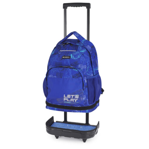 Ranac školski sa točkićima RASKLOPIV 34x46x20 cm 23 l - 1,8 kg Gaming Gabol - Slika 2