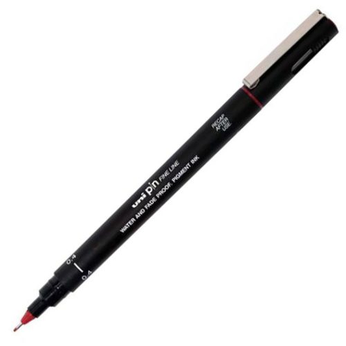 Flomaster 0.4mm CRVENI, Uni-pin 04-200