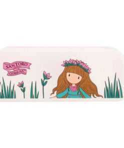 Pernica silikonska pravougaona glitter 1zip Woodland Wildflower Gorjuss 1337GJ04