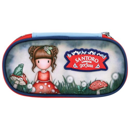 Pernica ovalna 1zip 1preklop Little Mushroom Gorjuss 384GJ35
