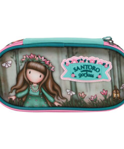 Pernica ovalna 1zip 1preklop Woodland Wildflower Gorjuss 384GJ36