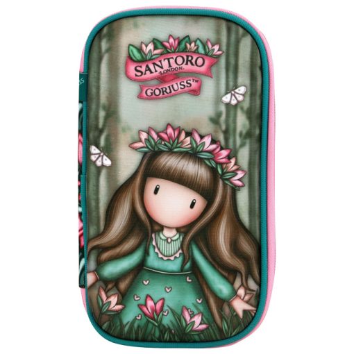 Pernica puna ovalna 1zip 1preklop Woodland Wildflower Gorjuss 1046GJ24