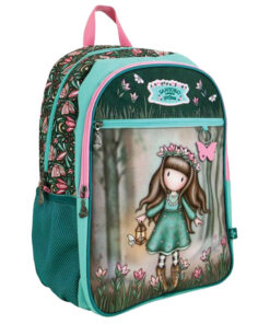 Ranac đački sa ojačanjem Classic 2zipa 1džep Woodland Wildflower Gorjuss 1327GJ04