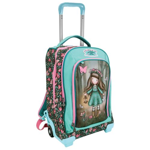Ranac đački anatomski sa točkićima 3zipa Woodland Wildflower Gorjuss 1219GJ12