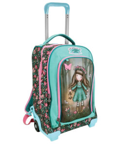 Ranac đački anatomski sa točkićima 3zipa Woodland Wildflower Gorjuss 1219GJ12
