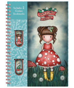 Notes spirala A5 linije 96L sa 2 magnetna obeleživača Little Mushroom Gorjuss 1336GJ01