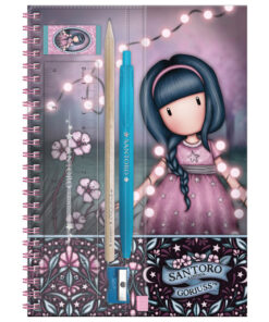 Notes spirala A5 linije 80L sa priborom 5delova Fairy Dusk Gorjuss 1344GJ01