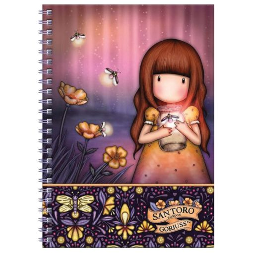 Notes spirala A5 linije 80L sa priborom 5delova Firefly Dawn Gorjuss 1344GJ02 - Image 2