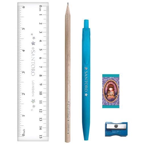 Notes spirala A5 linije 80L sa priborom 5delova Firefly Dawn Gorjuss 1344GJ02 - Image 3