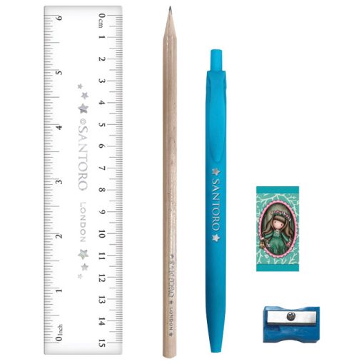 Notes spirala A5 linije 80L sa priborom 5delova Woodland Wildflower Gorjuss 1344GJ04 - Image 3
