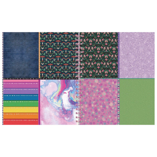 Bojanka/notes Design (8 šablonskih stranica, 60 nalepnica) In The Forest Gorjuss 1354GJ01 - Slika 5
