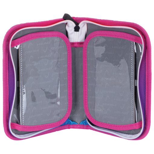 Pernica prazna 1zip 2preklopa AC1 Rainbow Kitty 24.Head 503023033 crno-roze - Image 2