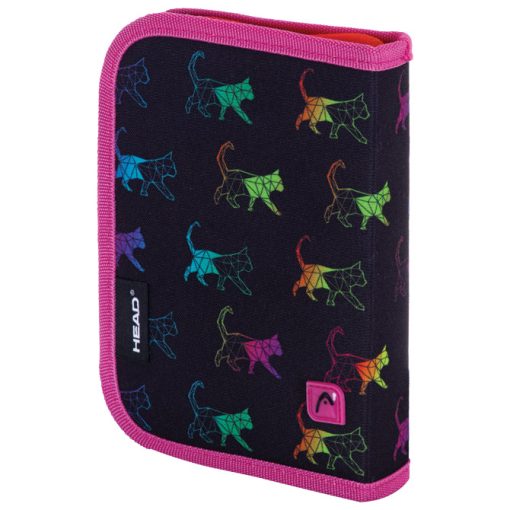 Pernica prazna 1zip 2preklopa AC1 Rainbow Kitty 24.Head 503023033 crno-roze - Image 4