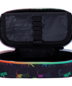 Alternative view of Pernica prazna ovalna 1zip 1 preklop AC6 Rainbow Kitty 24.Head 505023048 crno-roze