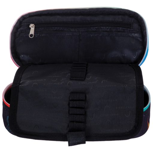 Pernica prazna ovalna 1zip 1 preklop AC6 Rainbow Kitty 24.Head 505023048 crno-roze - Image 3