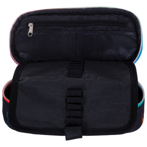 Pernica prazna ovalna 1zip 1 preklop AC6 Rainbow Kitty 24.Head 505023048 crno-roze - Slika 3
