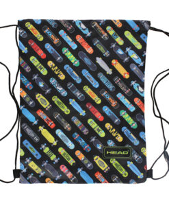Torba za fizičko AD1 Skateboards 24.Head 507024052 crno-žuta