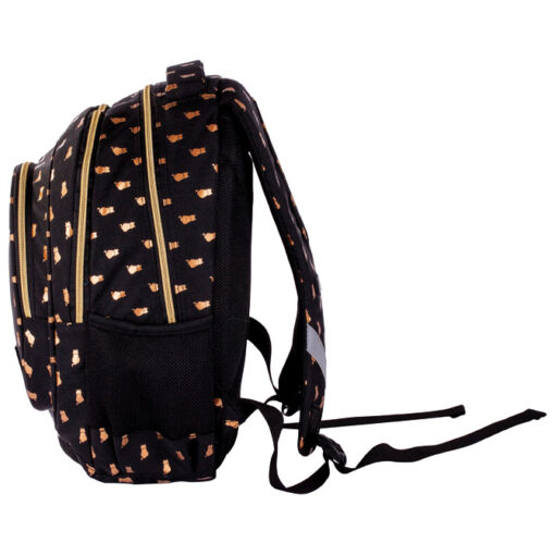 Ranac đački anatomski 3zipa AB330 Golden Effect Golden Kitty 24./25.Head 502021564 crno-zlatn - Slika 2