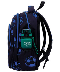 Alternative view of Ranac đački anatomski 3zipa AB330 Neo Blue Football 25.Head 502025035 crno-plavi