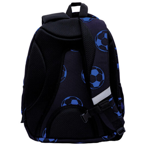 Ranac đački anatomski 3zipa AB330 Neo Blue Football 25.Head 502025035 crno-plavi - Slika 3