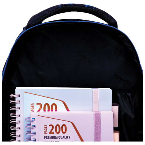 Ranac đački anatomski 3zipa AB330 Neo Blue Football 25.Head 502025035 crno-plavi - Slika 5