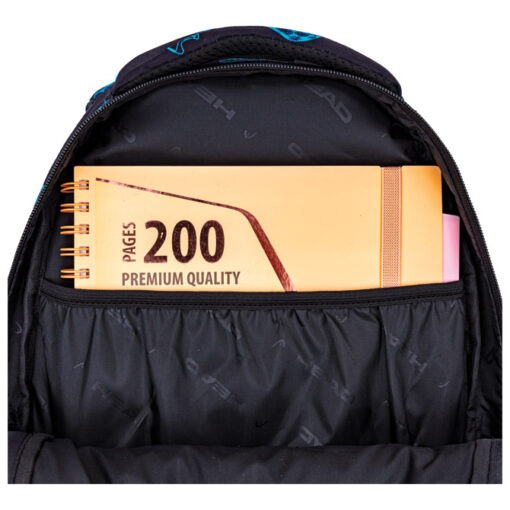 Ranac đački anatomski 3zipa AB330 Football Fan 25.Head 502025037 crno-zeleni - Slika 5