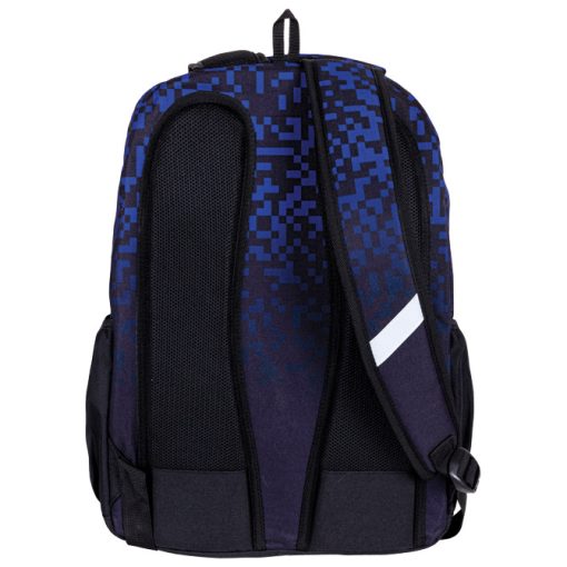 Ranac đački anatomski 3zipa 1džep AB200 Blue Bricks 25.Head 502025049 crno-plavi - Image 3