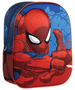 Ranac predškolski 3D Spiderman Cerda 2100005871 crveno-plavi