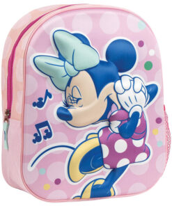 Ranac predškolski 3D Minnie Cerda 2100005876 svetlo roze